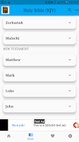 Holy Bible (KJV Offline) تصوير الشاشة 2