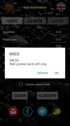USCS - AASHTO Soil Classificat screenshot 1