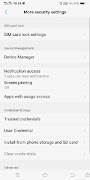 System Setting captura de pantalla 3