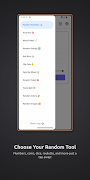 برنامه‌نما Random Generator عکس از صفحه