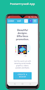 Postermywall App تصوير الشاشة 1