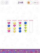 6 Schermata Bubble Sort Color Puzzle Game