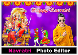 Navratri Photo Editor-poster
