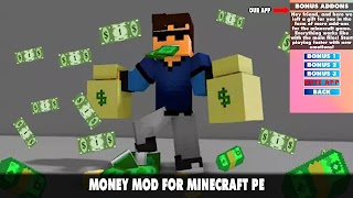 برنامهنما Money Mod for Minecraft PE عکس از صفحه
