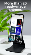 Huge digital clock on display screenshot 1