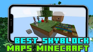 All Skyblock Maps Minecraft PE تصوير الشاشة 3