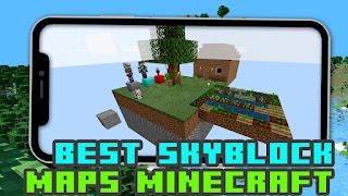 All Skyblock Maps Minecraft PE screenshot 3