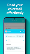 3 Schermata Voxist: read your voicemail
