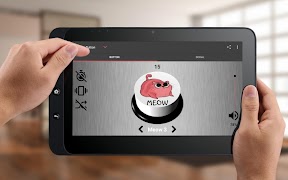 Cat Kitten Meow Button screenshot 2