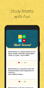 Math Tutorial - Education Learning App скриншот 1