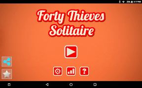 Forty Thieves Solitaire screenshot 4