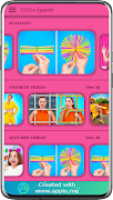 123 Go Spanish screenshot 4