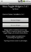 Moto Toggle Widget (ROOT) تصوير الشاشة 1