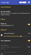 Screen Brightness Control Lite screenshot 1