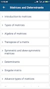 Poster Matrices and Determinants