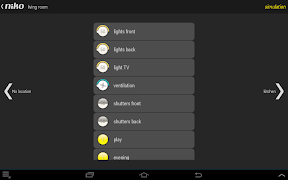 User Settings NikoHomeControl screenshot 7
