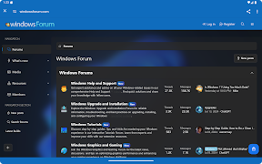 Forums Windows capture d'écran 5