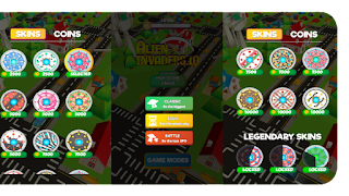 برنامه‌نما Alien Invaders.io عکس از صفحه