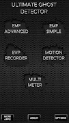 برنامه‌نما Ultimate Ghost Detector Real عکس از صفحه
