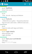 SealNote Secure Encrypted Note تصوير الشاشة 1