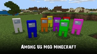 Among Us Mod Minecraft постер