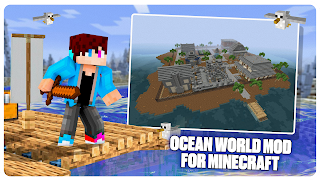 Ocean world Mod for Minecraft gönderen