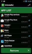 Uninstaller screenshot 1