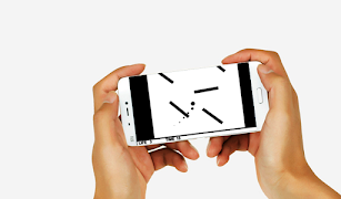 Black Ball : White background Screenshot 1