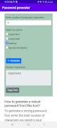 Password generator اسکرین شاٹ 6