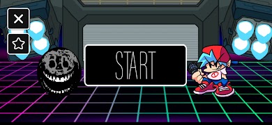 FNF Doors Rush Game Mod Test الملصق