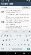 Navy Message Viewer screenshot 1