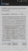 Pi Calculator imagem de tela 4