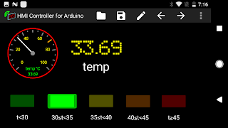 5 Schermata HMI Controller for Arduino