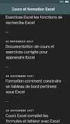 Formations Excel تصوير الشاشة 2