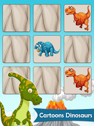 برنامه‌نما Dinosaurs Memory عکس از صفحه