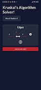 Kruskal's Algorithm Solver-poster
