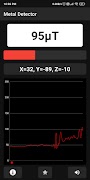 Metal Detector - Magnetometer स्क्रीनशॉट 2