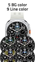 JW240 jwstudio watchface captura de pantalla 3