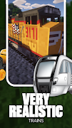 Train Mod for Minecraft PE 스크린샷 1