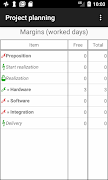 Project planning Screenshot 4