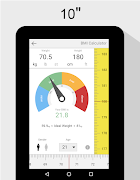 برنامه‌نما BMI Calculator - Ideal Weight عکس از صفحه
