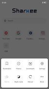 Sharkee Browser captura de pantalla 1