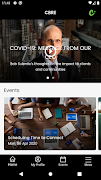 برنامه‌نما CBRE Connect عکس از صفحه