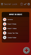 秘密鎖的應用程序 - 秘密文件 截圖 3