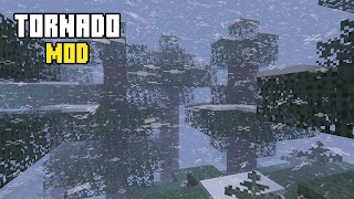 Tornado Weather Minecraft Mod capture d'écran 1