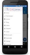 C# Corner screenshot 1