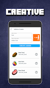 برنامهنما Addons Maker for Minecraft PE عکس از صفحه