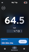 Speed Tracker. GPS Speedometer screenshot 1