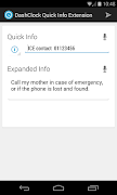 Quick Info DashClock Extension 海報