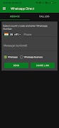 برنامه‌نما WhatsDirect عکس از صفحه